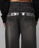 Loiter Star Layered Jeans Vintage Black