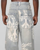 Loiter Peace Baggy Jeans Light Blue