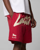 Loiter Rodeo Shorts Red