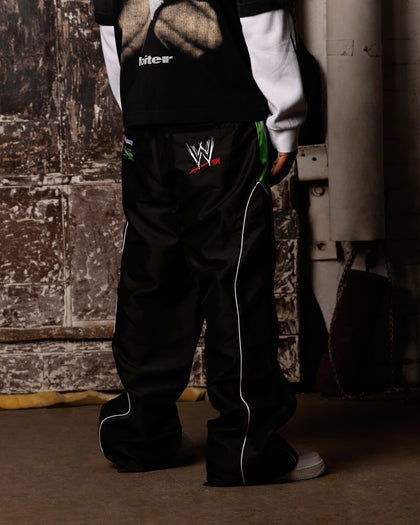 Loiter X WWE DX Generation Track Pants Black/Green