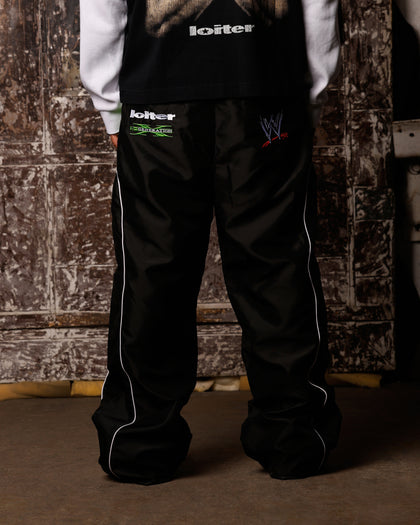 Loiter X WWE DX Generation Track Pants Black/Green