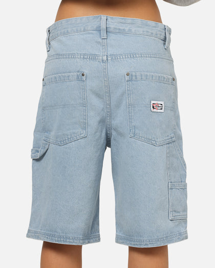 Carre Carpenter Jorts Light Blue Wash