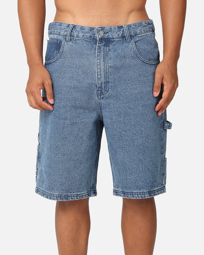 Carre Carpenter Jorts Mid Blue Denim