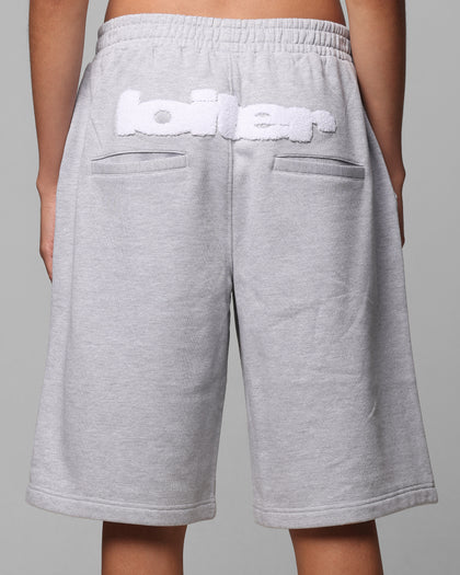 Loiter Premium Essentials Sweat Shorts Grey Marle