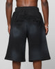 Loiter Premium Essentials Sweat Shorts Washed Black