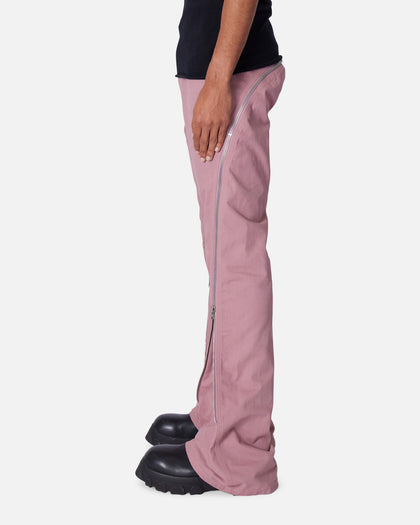 MNML D519 Zipper Flare Denim Jeans Pink