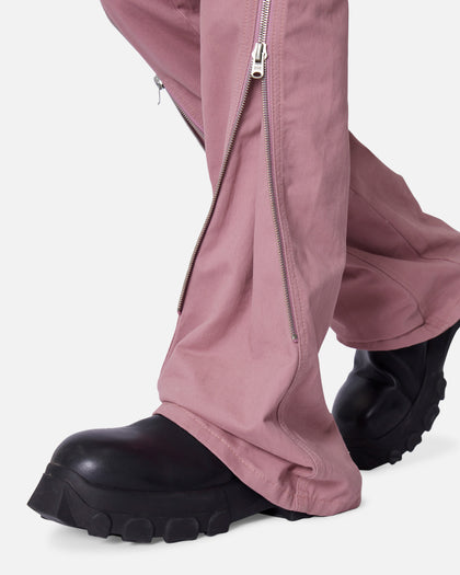 MNML D519 Zipper Flare Denim Jeans Pink