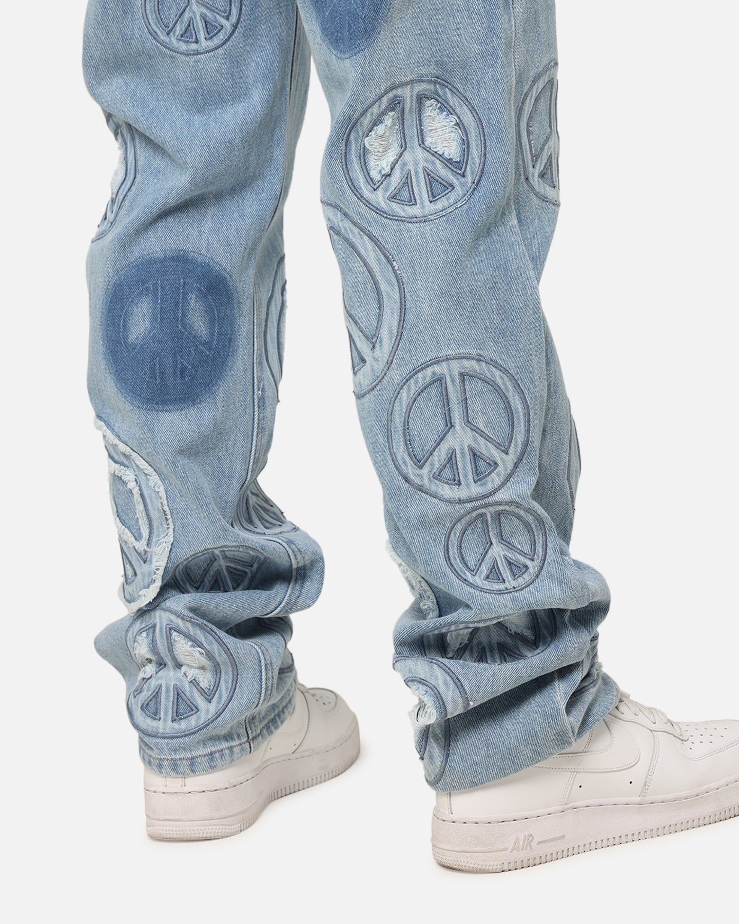 MNML V723 Peace By Peace Denim Jeans Blue | Culture Kings
