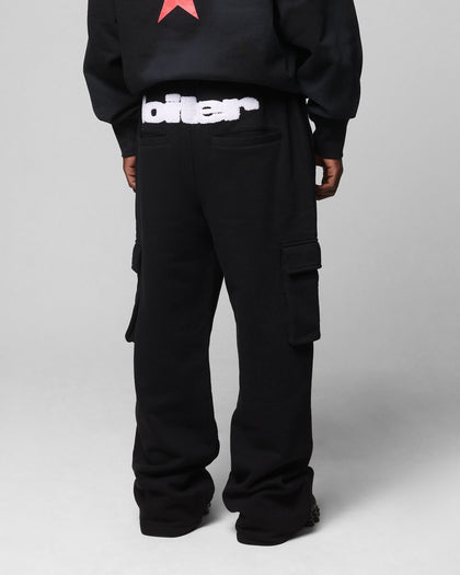 Loiter Premium Essentials Sweatpants Black/White