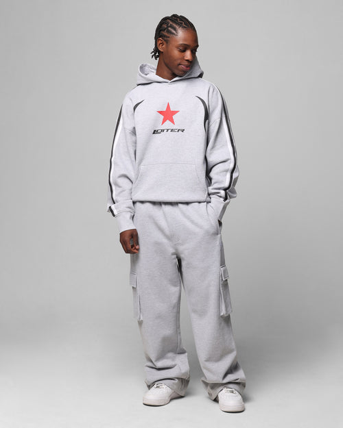 Loiter Premium Essentials Sweatpants Grey Marle