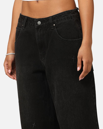 Saint Morta Amplus Graveyard Jeans Black Shadow