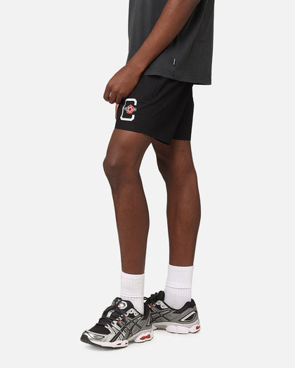 Carre Rose Beach Shorts Black