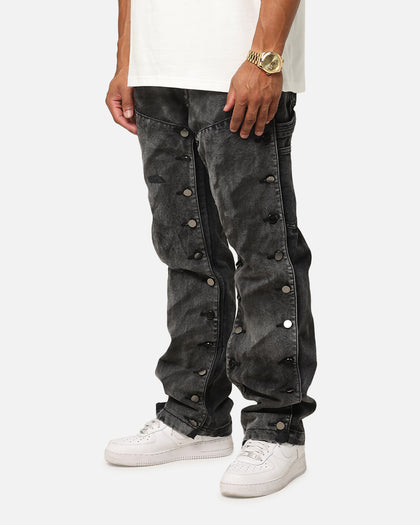 MNML V624 Snap Off Baggy Pants Vintage Black