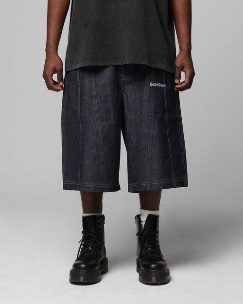 Loiter Collateral Panel Jorts Raw Indigo