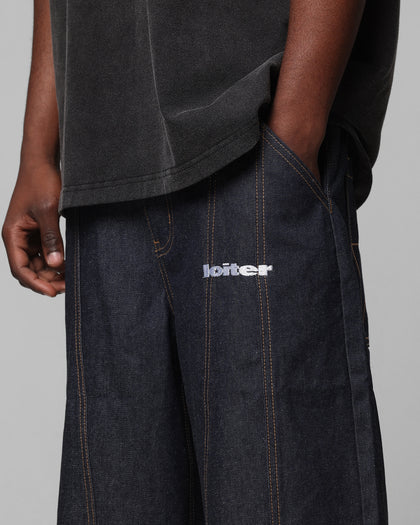 Loiter Collateral Panel Jorts Raw Indigo