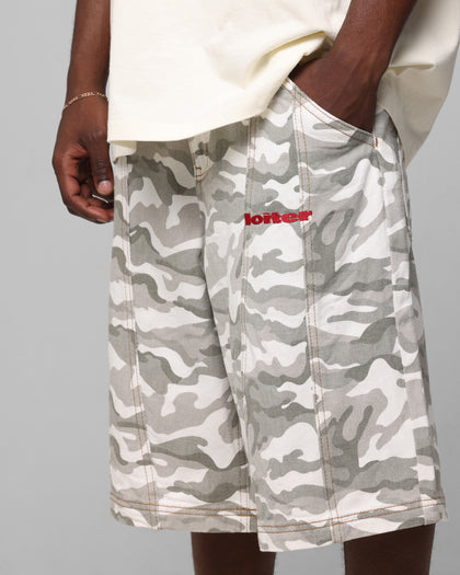 Loiter Collateral Panel Jorts Snow Camo