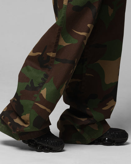 Loiter Collateral Baggy Jeans Woodland Camo