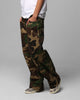 Loiter Collateral Baggy Jeans Woodland Camo