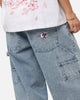 Carre Baggy Carpenter Jeans Light Blue Denim