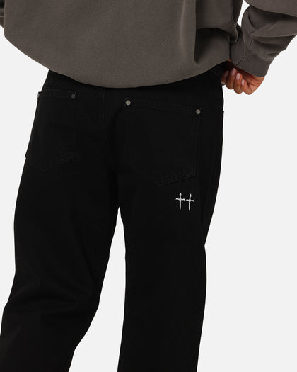 Saint Morta Psykhe Jeans Black Stonewash
