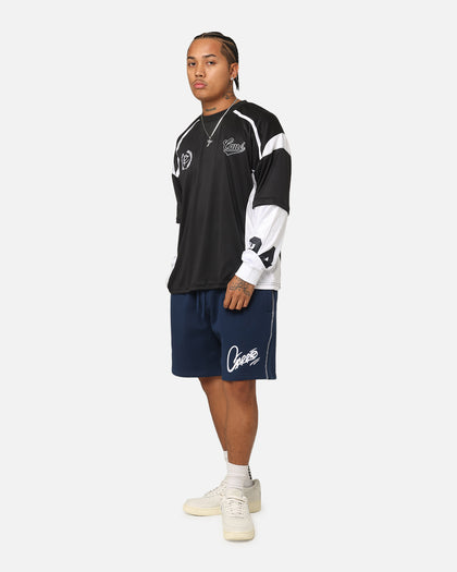 Carre Corrupt Sweat Shorts Navy