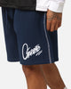 Carre Corrupt Sweat Shorts Navy