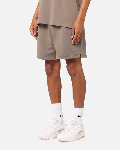 Nike Nocta Fleece CS Fleece Shorts Olive Grey