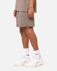 Nike Nocta Fleece CS Fleece Shorts Olive Grey