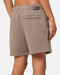 Nike Nocta Fleece CS Fleece Shorts Olive Grey