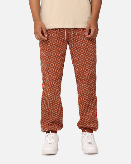 XXIII Luxe Printed Pants Brown