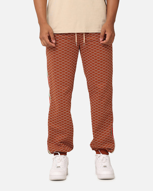 XXIII Luxe Printed Pants Brown