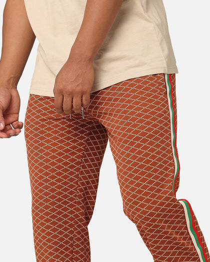 XXIII Luxe Printed Pants Brown