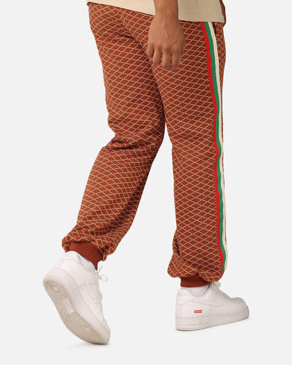 XXIII Luxe Printed Pants Brown