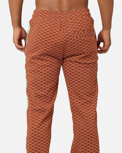 XXIII Luxe Printed Pants Brown