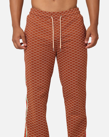 XXIII Luxe Printed Pants Brown