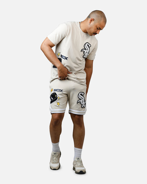 New Era Chicago White Sox 'Logo Select' Summer Shorts Stone