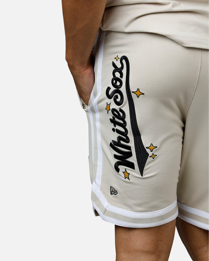 New Era Chicago White Sox 'Logo Select' Summer Shorts Stone