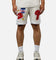 New Era Philadelphia Phillies 'Logo Select' Summer Shorts Stone
