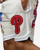New Era Philadelphia Phillies 'Logo Select' Summer Shorts Stone