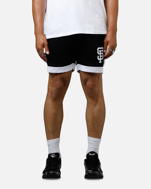 New Era San Francisco Giants Sport Class Shorts Black/White