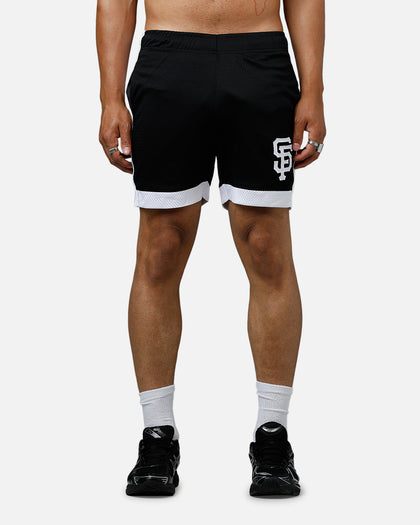 New Era San Francisco Giants Sport Class Shorts Black/White
