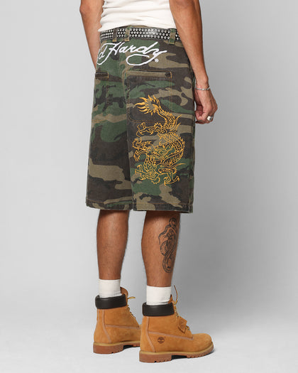 Ed Hardy Dragon Jorts Camo