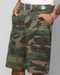 Ed Hardy Dragon Jorts Camo