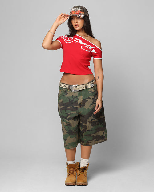 Ed Hardy Dragon Jorts Camo