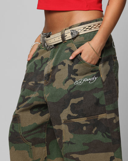 Ed Hardy Dragon Jorts Camo