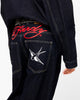Ed Hardy Wide Leg Jeans Indigo Denim