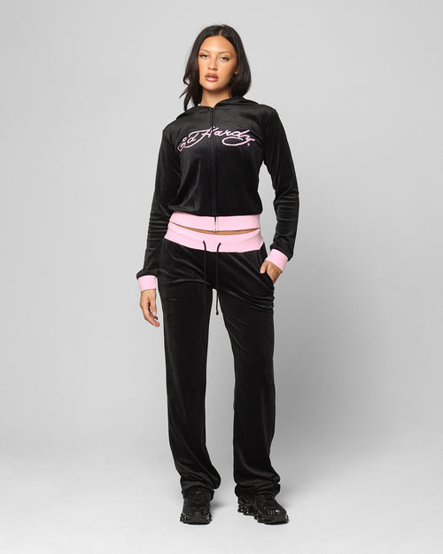 Ed Hardy Women's Ed Hardy Trackpants Black/Pink