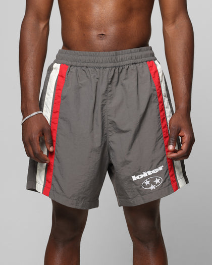 Loiter Trackstar Walk Shorts Charcoal
