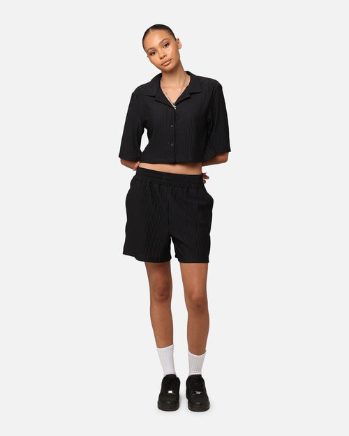 XXIII Women's Pleated Shorts Black