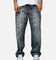 MNML Ultra Baggy Star Denim Jeans Vintage Blue
